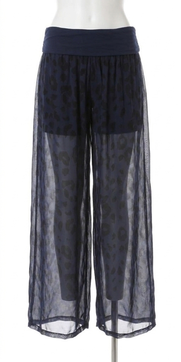 GIGI MODA Pants - NEW GIGI MODA lyda leopard print pants in navy
